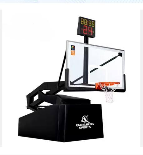 QML Electro-Hydraulic Competition Portable Basketball Hoop FIBA-Standard T600