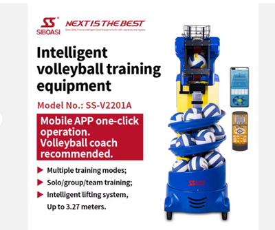 SIBOASI V2201A App-Controlled Volleyball Training Machine